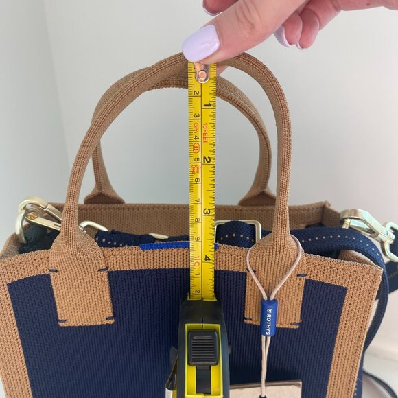 NTW Rothy's | The Petite Classic Tote | Mallard Blue - Picture 14 of 14